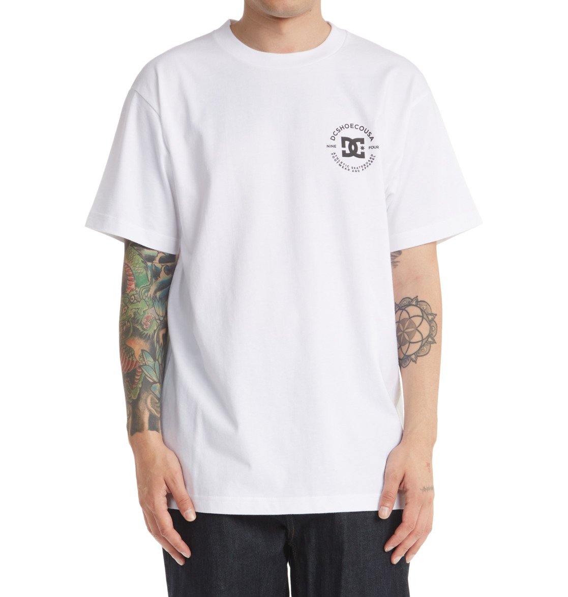 DC Star Pilot Men T-Shirt White | US-7596YUD