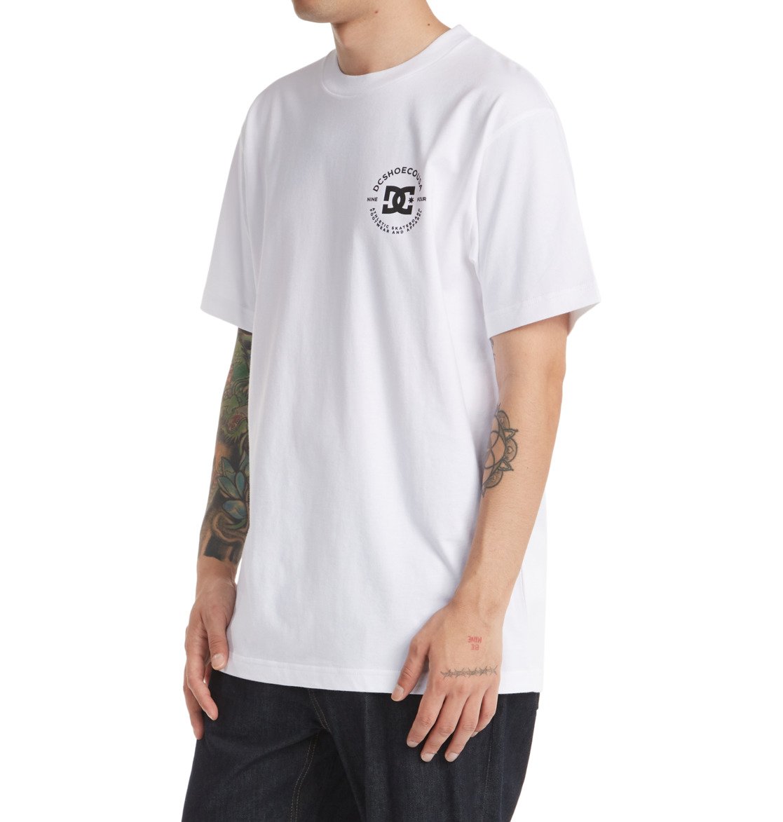 DC Star Pilot Men T-Shirt White | US-7596YUD