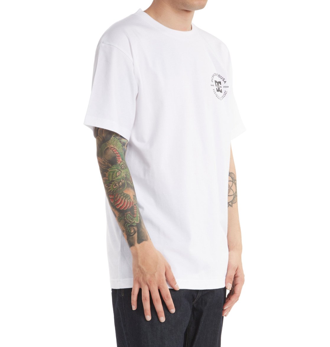 DC Star Pilot Men T-Shirt White | US-7596YUD