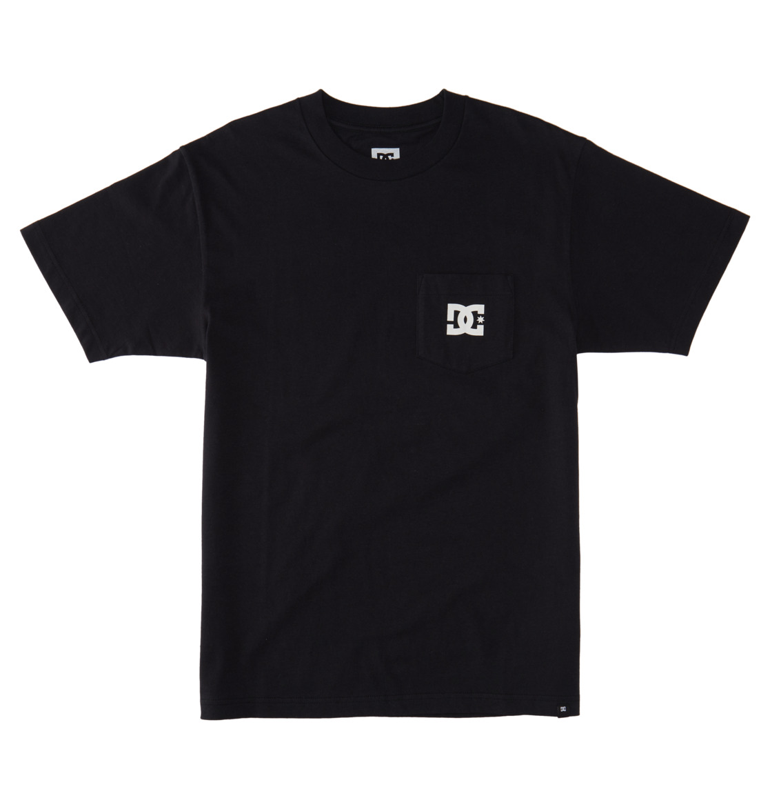 DC Star Pocket Pocket Men T-Shirt Black | US-8071OXW