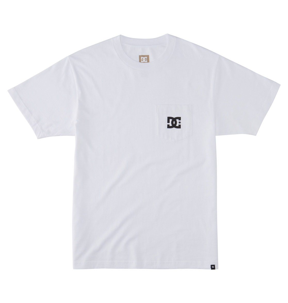 DC Star Pocket Pocket Men T-Shirt White | US-8960BCT