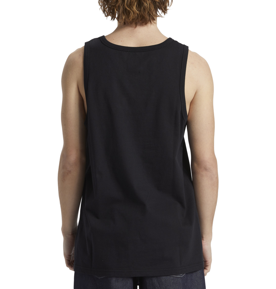 DC Star Pocket Pocket Vest Top Men T-Shirt Black | US-3547EMN