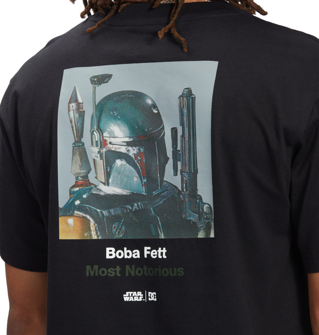 DC Star Wars Boba Fett Class Men T-Shirt Black | US-7412EJW