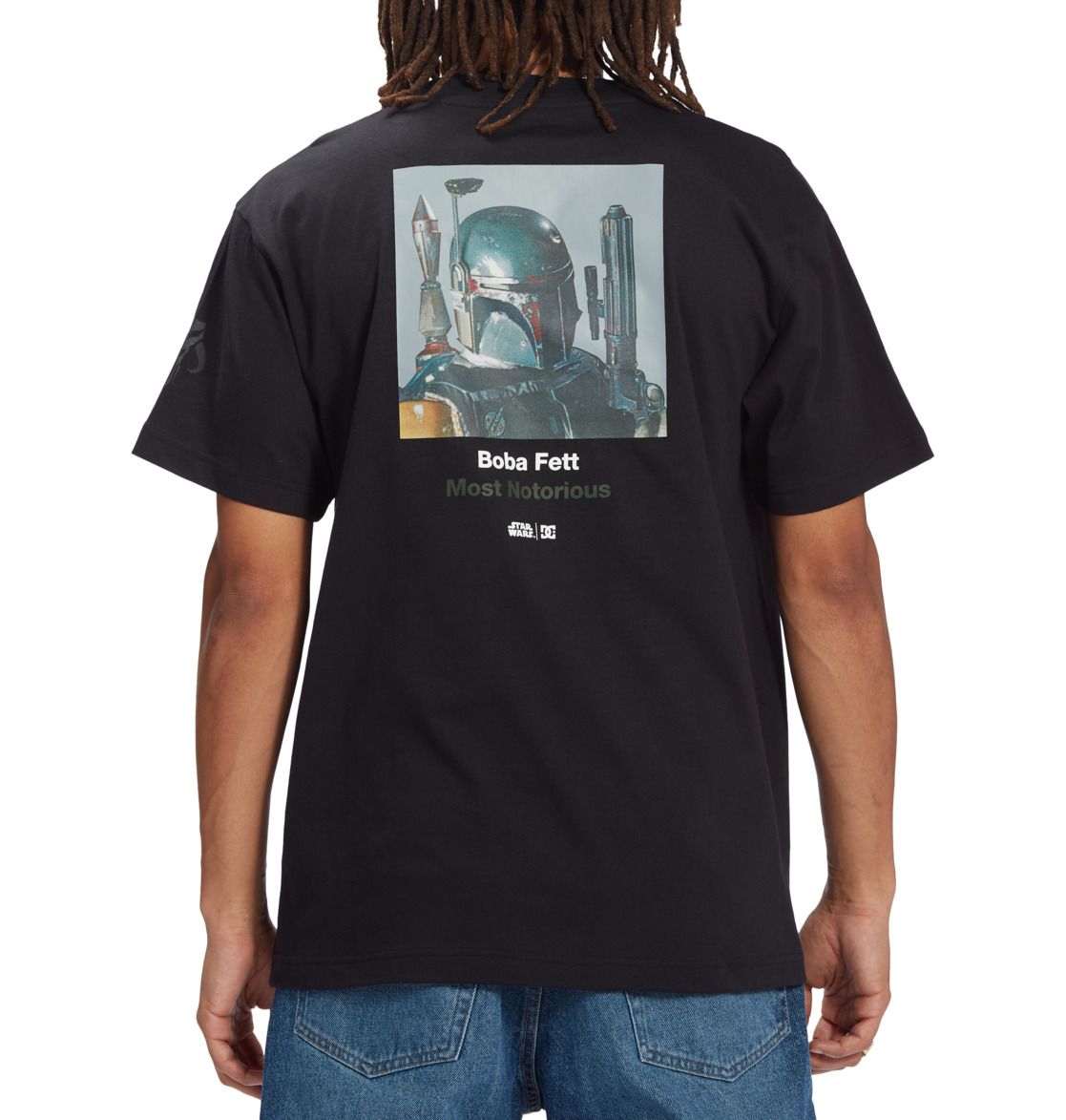 DC Star Wars Boba Fett Class Men T-Shirt Black | US-7412EJW