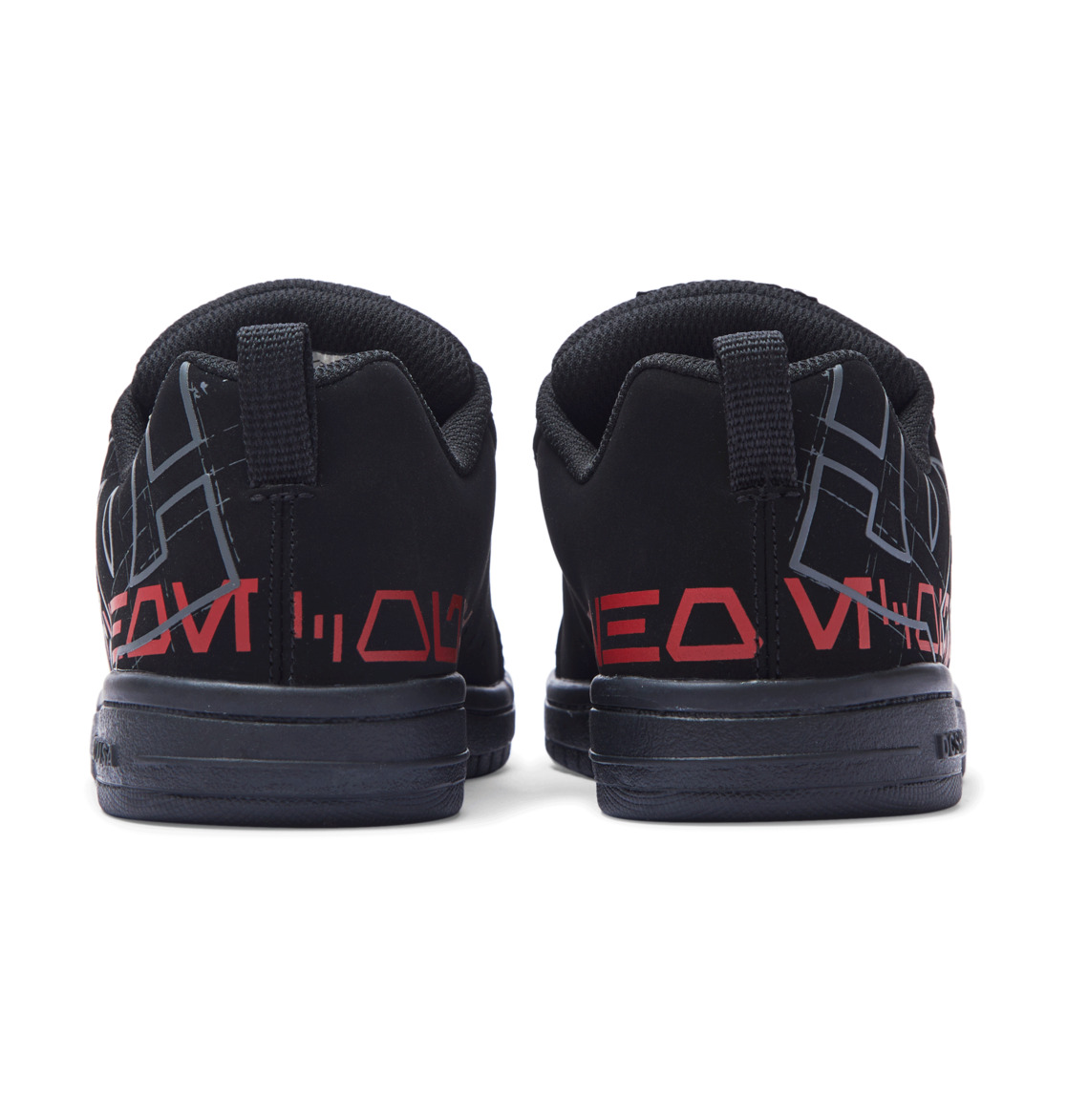 DC Star Wars Court Graffik Kids' Sneakers Black / Red | US-0843QKY