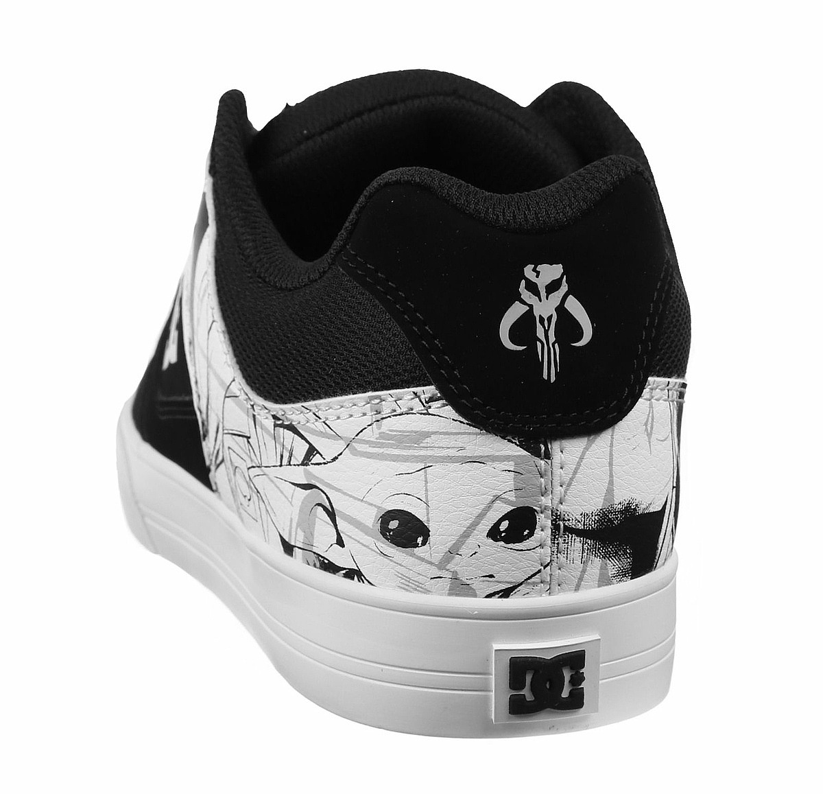 DC Star Wars Pure Men Sneakers Black / White | US-5760SRE