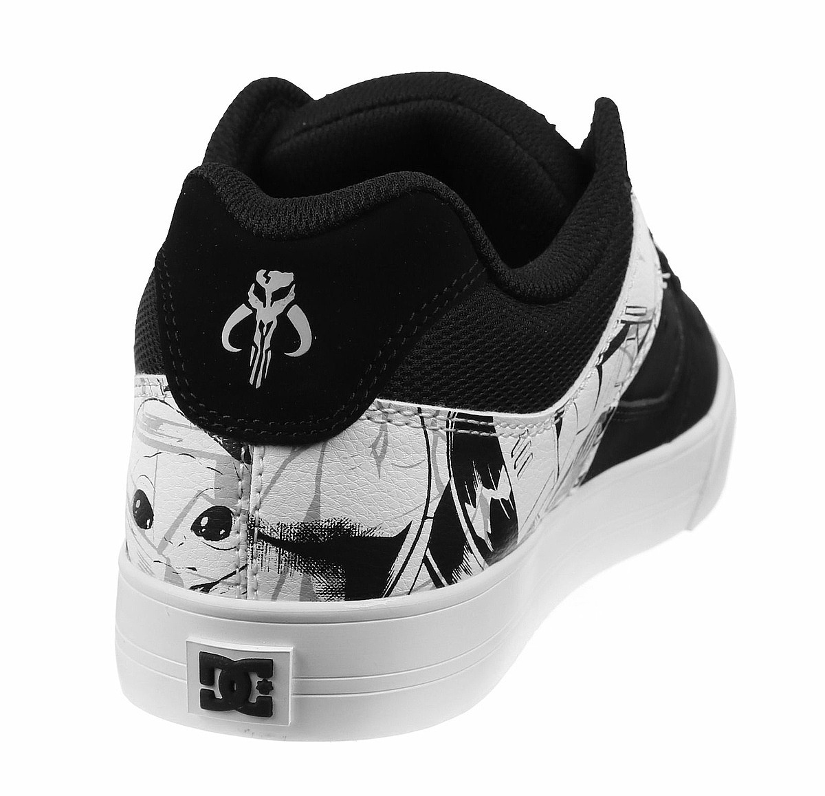 DC Star Wars Pure Men Sneakers Black / White | US-5760SRE