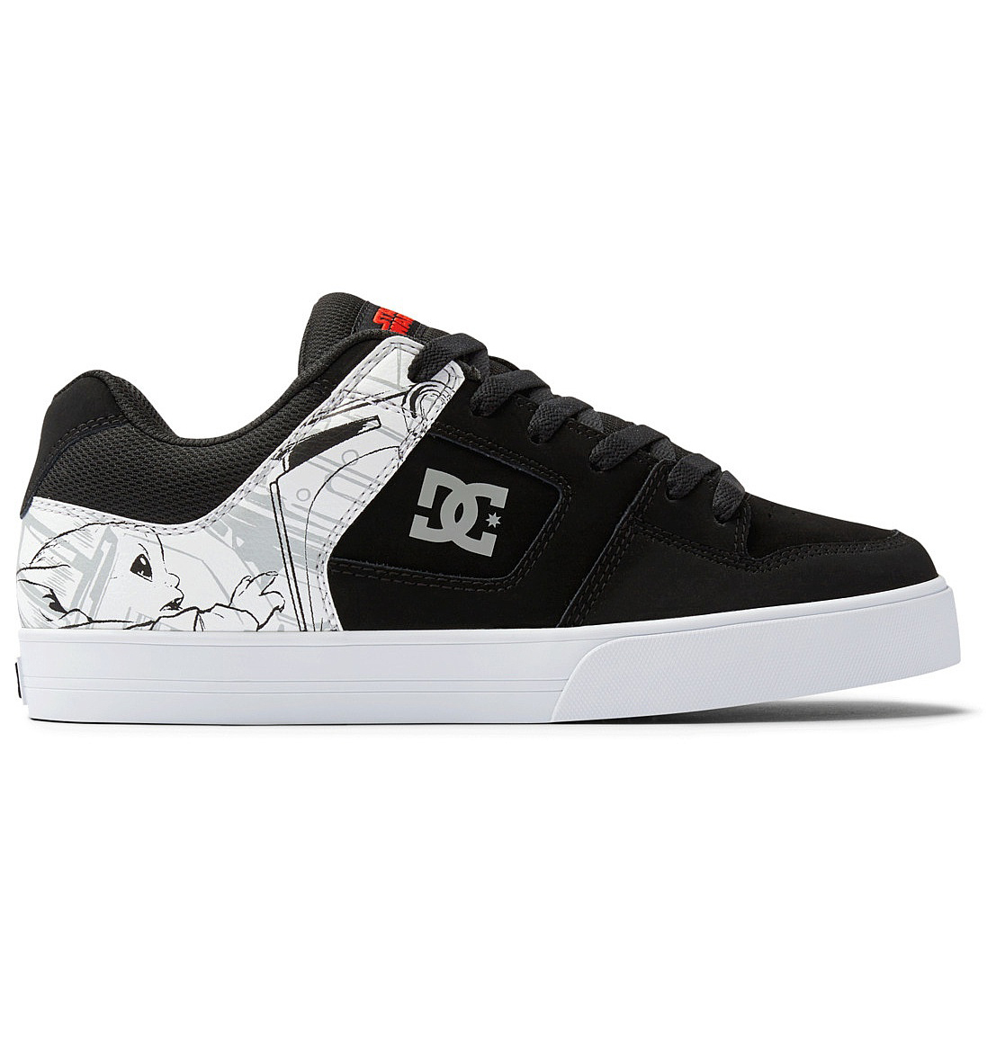 DC Star Wars Pure Men Sneakers Black / White | US-5760SRE