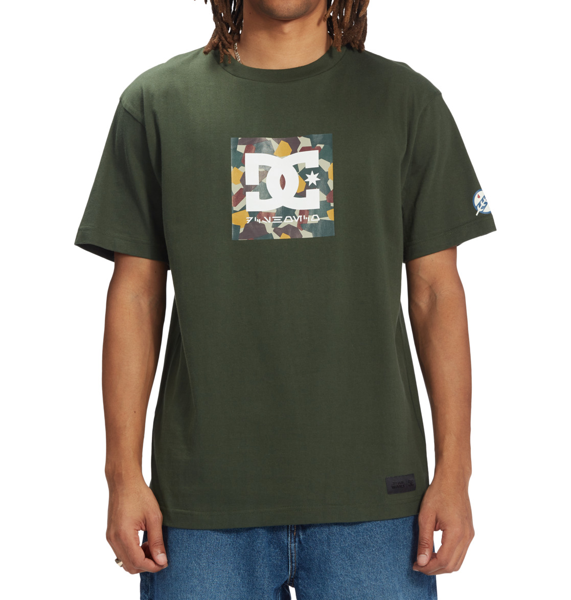 DC Star Wars Star Boba Square Men T-Shirt Multicolor | US-2586XRN