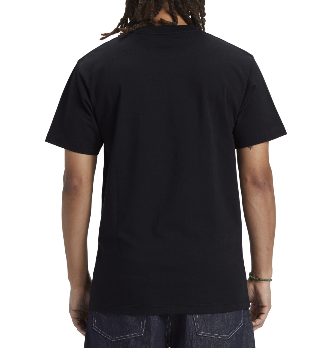 DC Static 94 Men T-Shirt Black | US-6301GNU