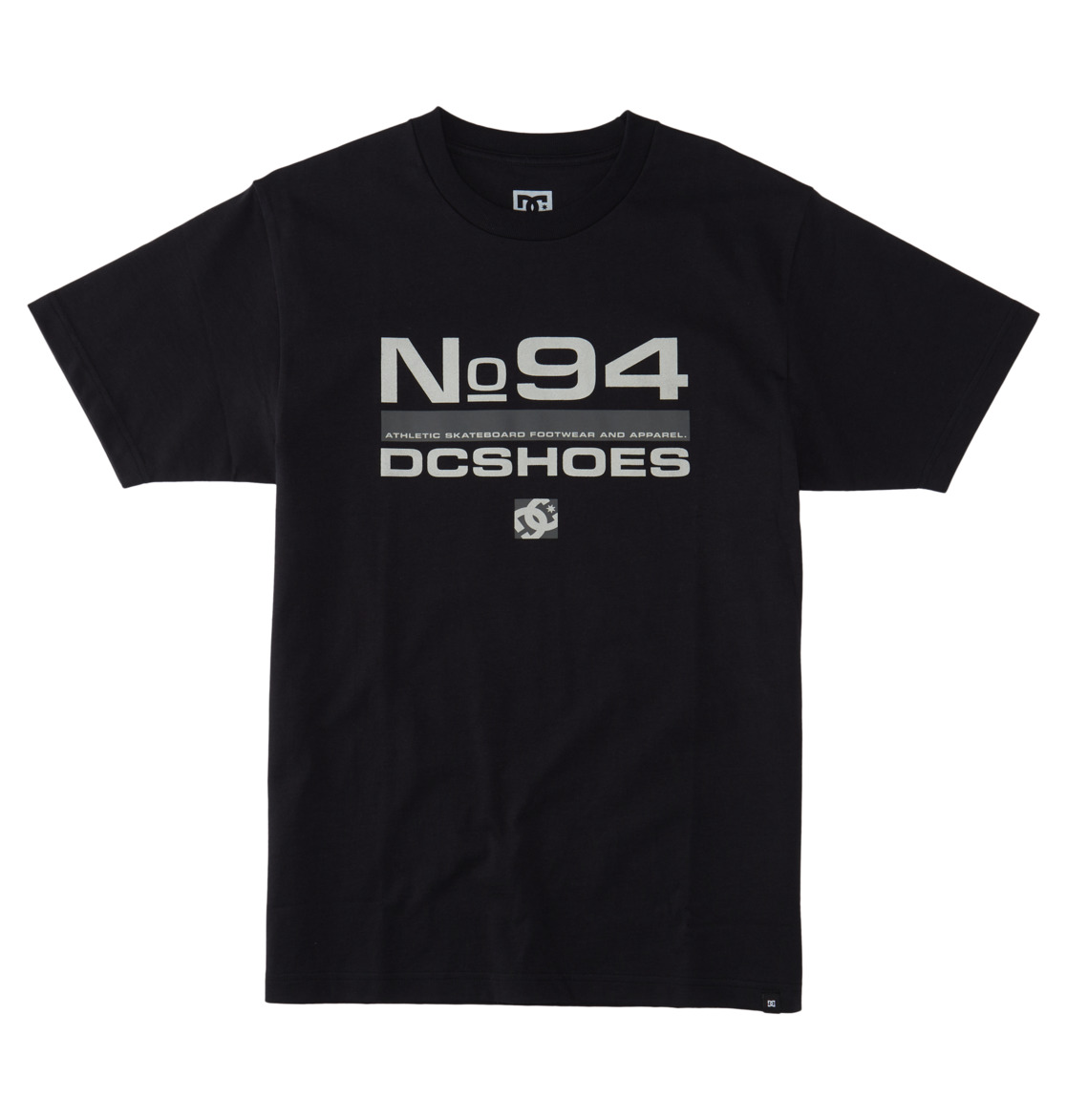 DC Static 94 Men T-Shirt Black | US-6301GNU