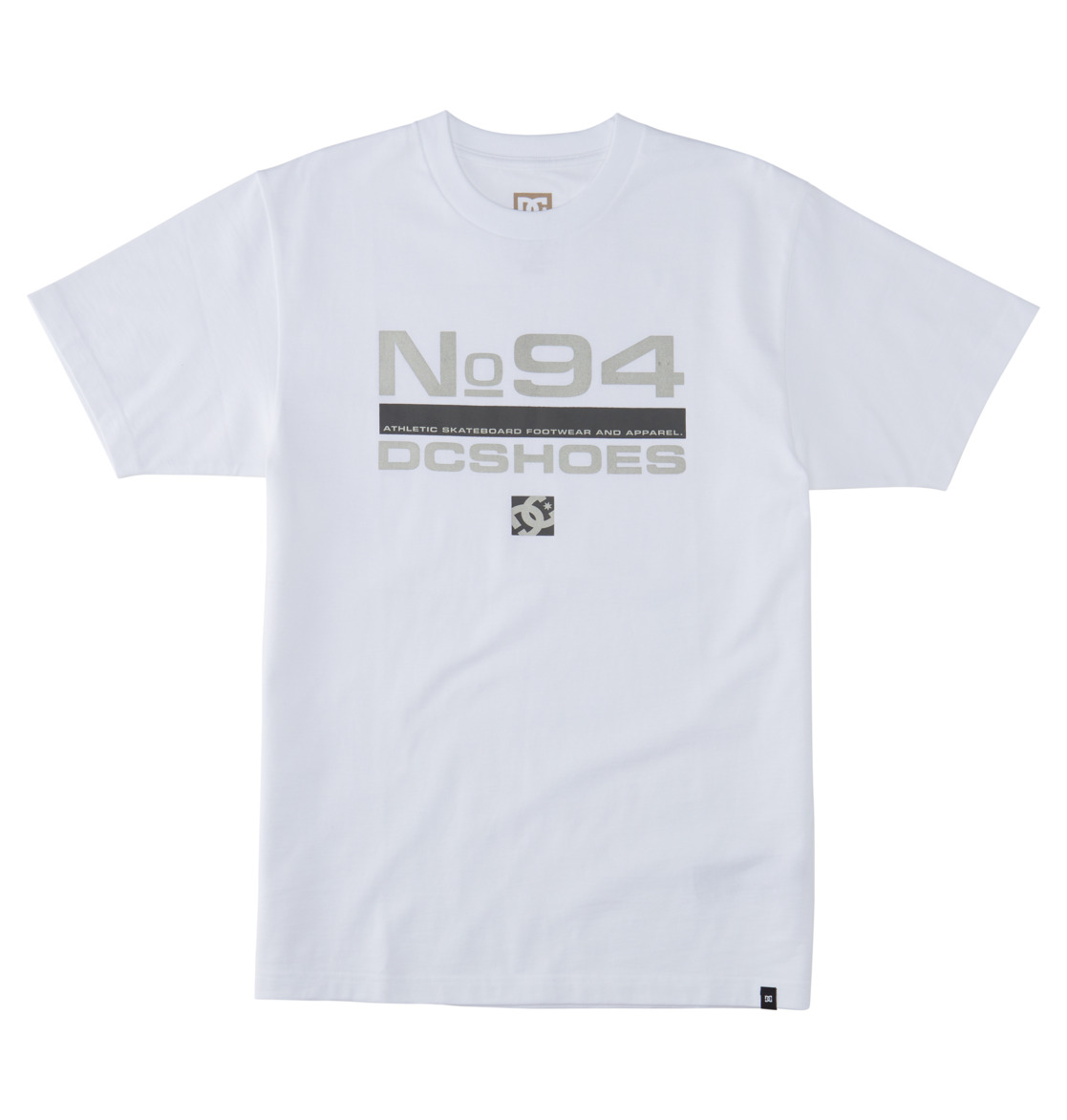 DC Static 94 Men T-Shirt White | US-9683JWQ