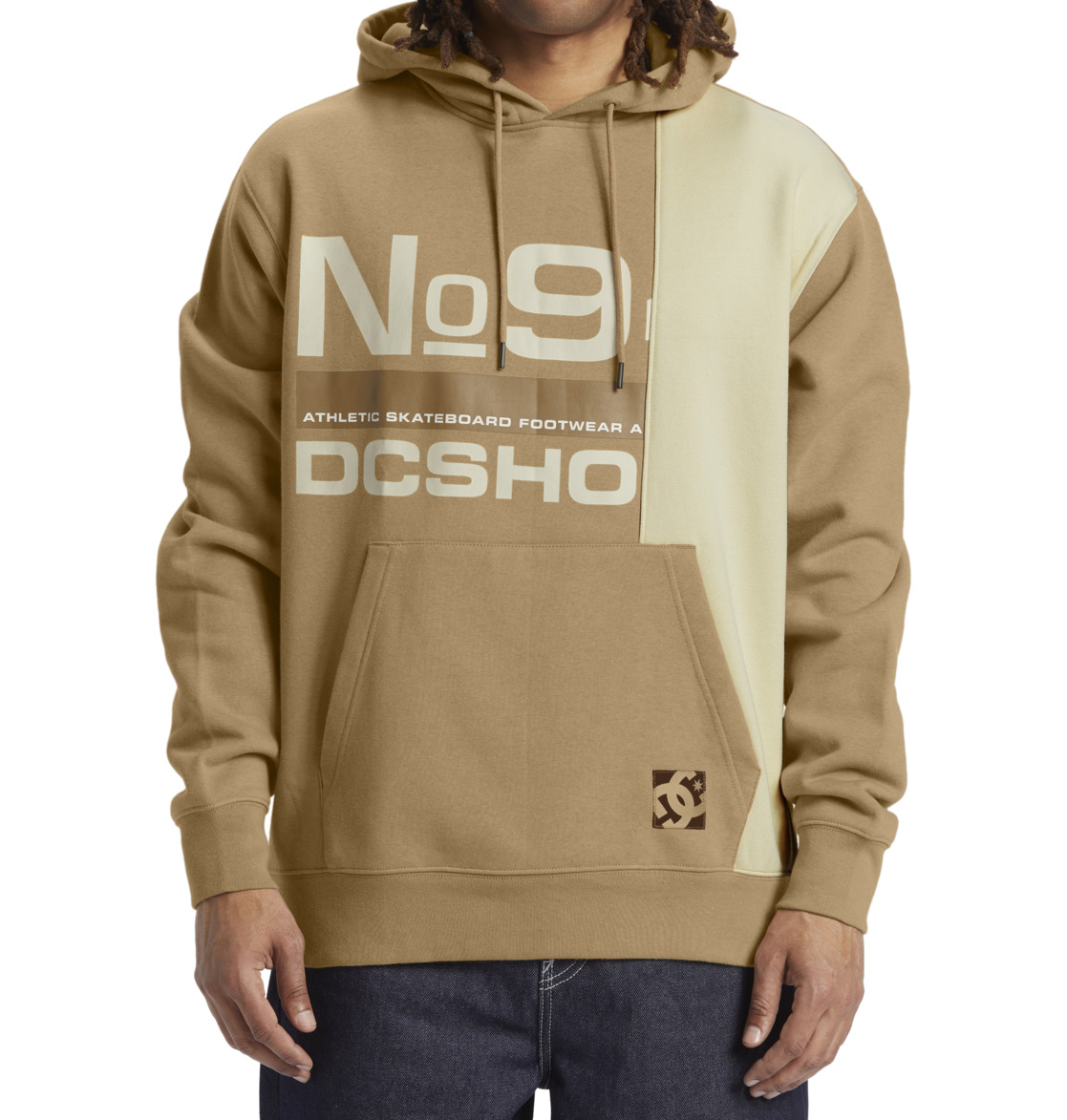 DC Static 94 Pullover Men Hoodie Brown | US-8435RYC