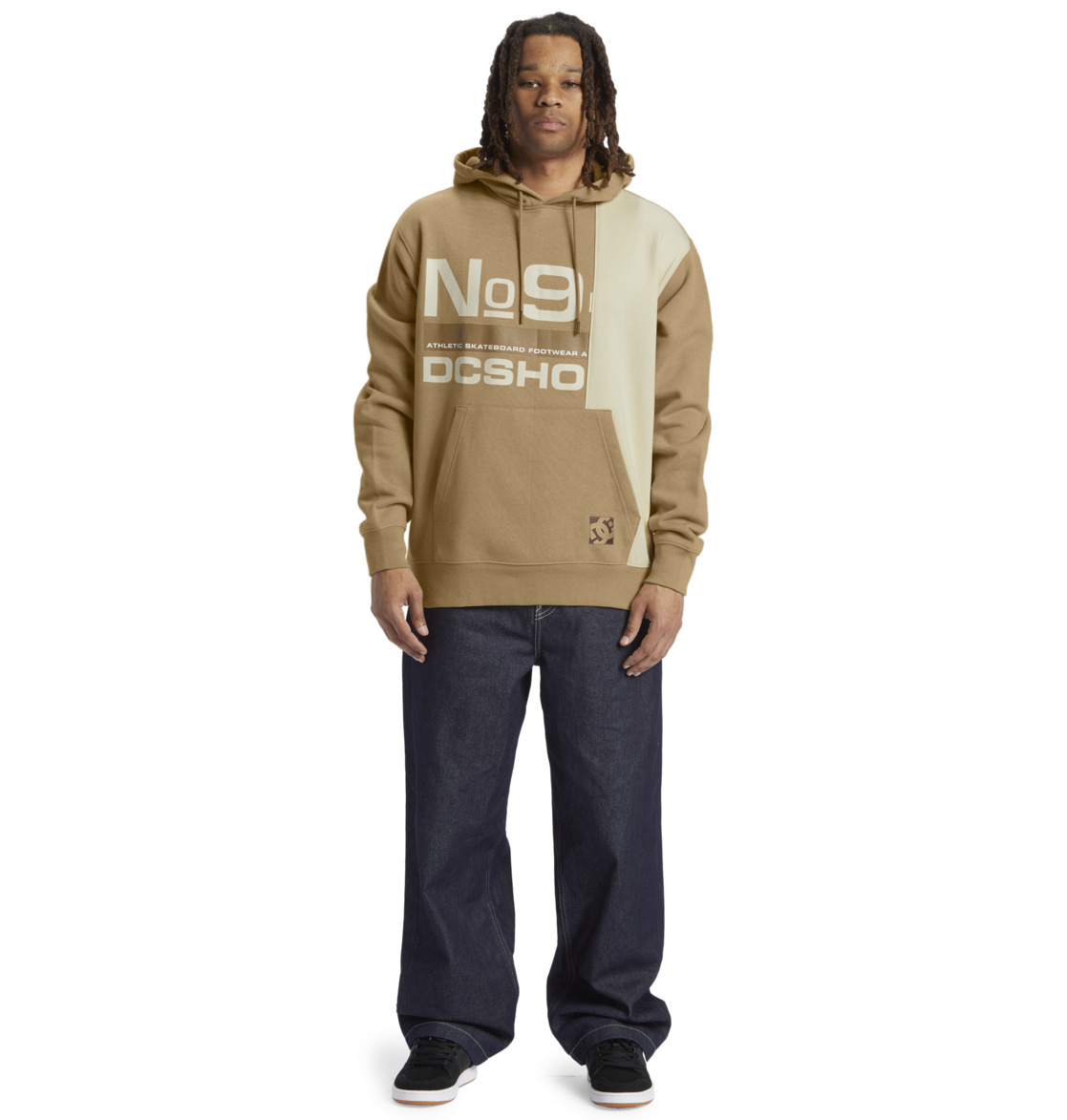 DC Static 94 Pullover Men Hoodie Brown | US-8435RYC