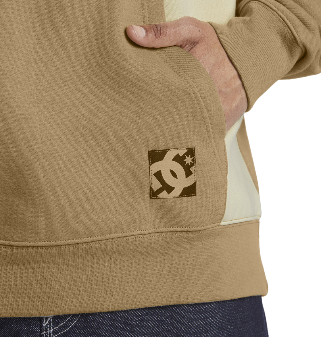 DC Static 94 Pullover Men Hoodie Brown | US-8435RYC