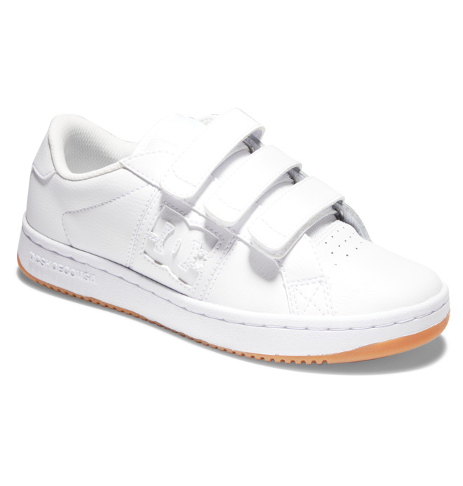 DC Striker Elastic Lace Women Sneakers White | US-9510NLZ