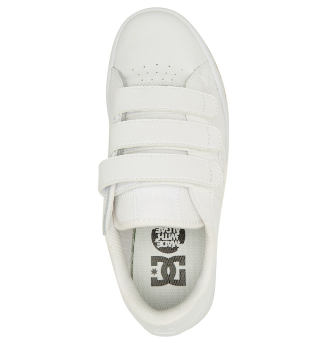 DC Striker Elastic Lace Women Sneakers White | US-9510NLZ