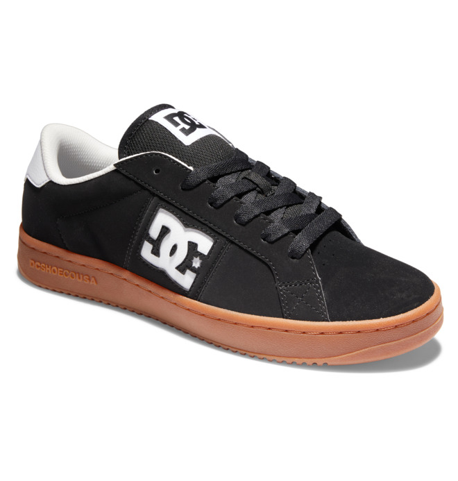 DC Striker Men Sneakers Black / White / Brown | US-8659ZWS