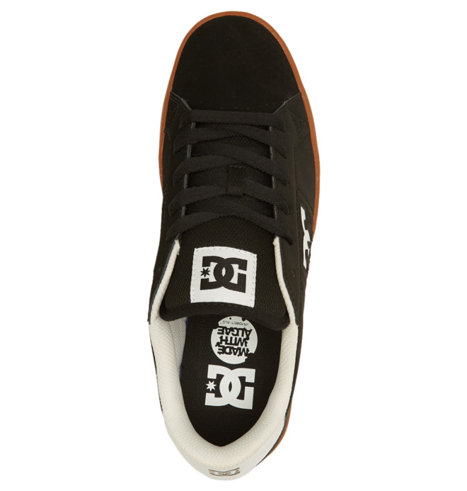 DC Striker Men Sneakers Black / White / Brown | US-8659ZWS