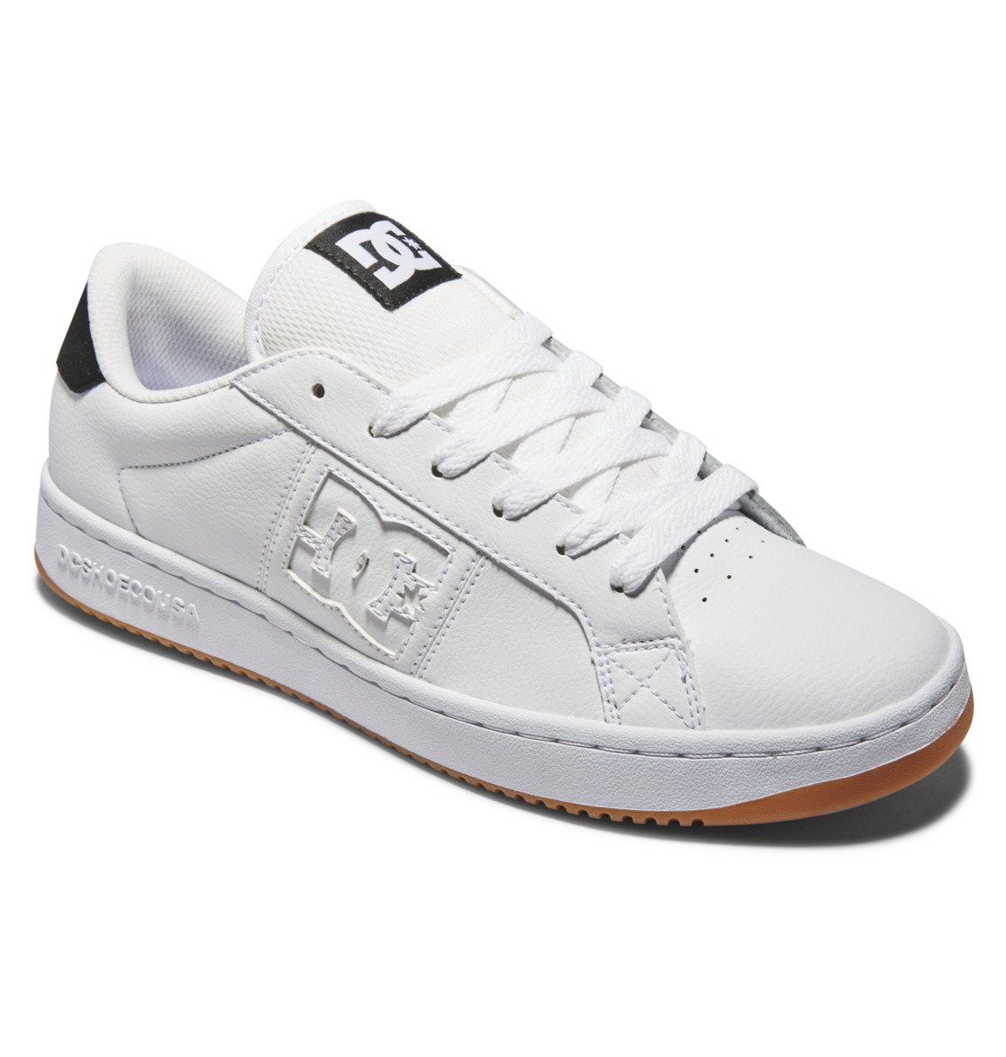 DC Striker Men Sneakers White / Black | US-0615TXJ