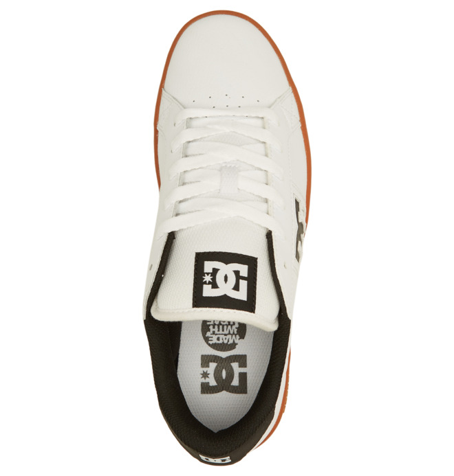 DC Striker Men Sneakers White / White / Gum | US-0567VMC