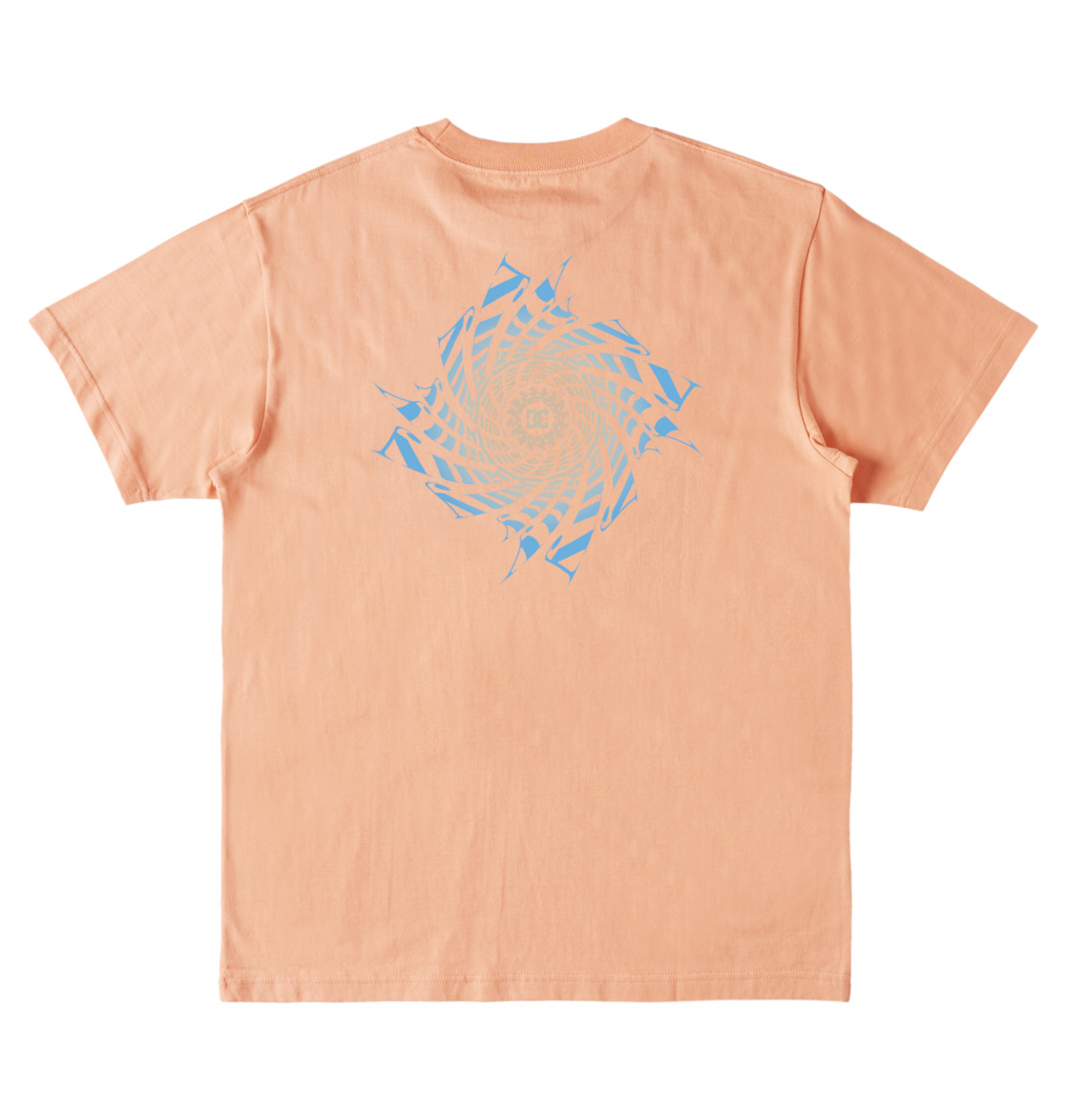 DC Swirl Men T-Shirt Orange | US-9521MEQ