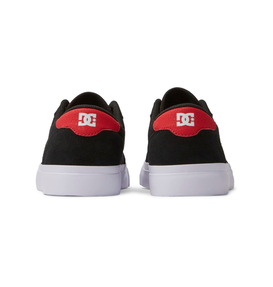 DC Teknic Men Sneakers Black / Red | US-0345PAR