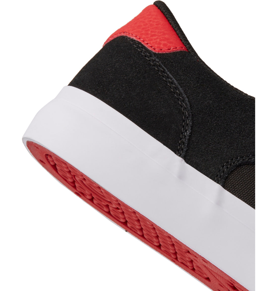 DC Teknic Men Sneakers Black / Red | US-0345PAR