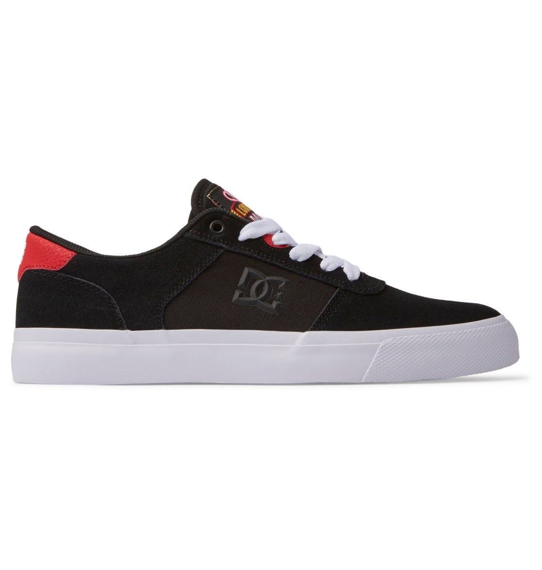 DC Teknic Men Sneakers Black / Red | US-0345PAR