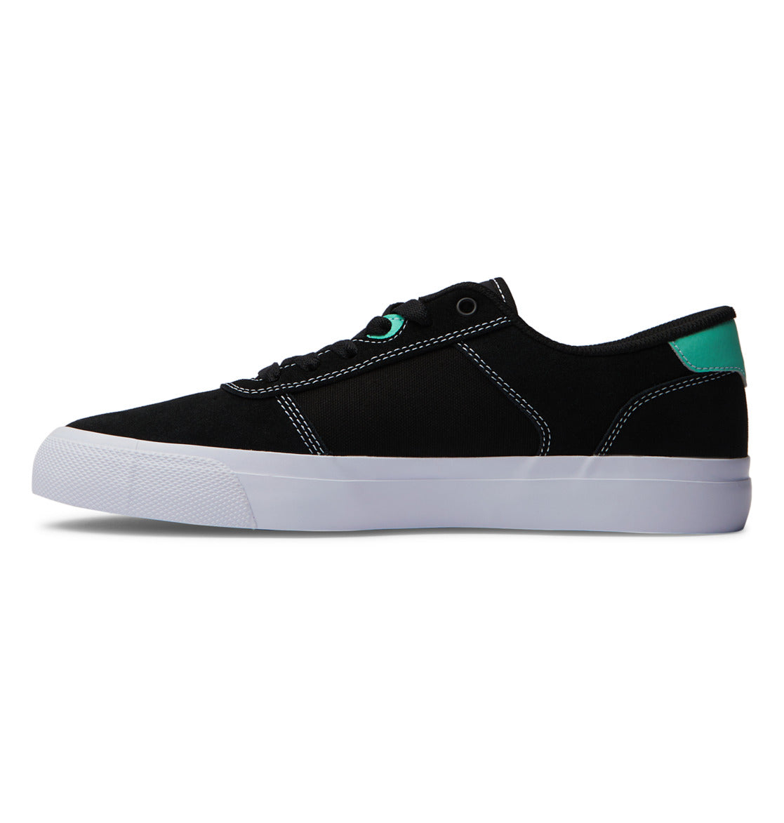 DC Teknic Men Sneakers Black / White / Turquoise | US-5287NAW