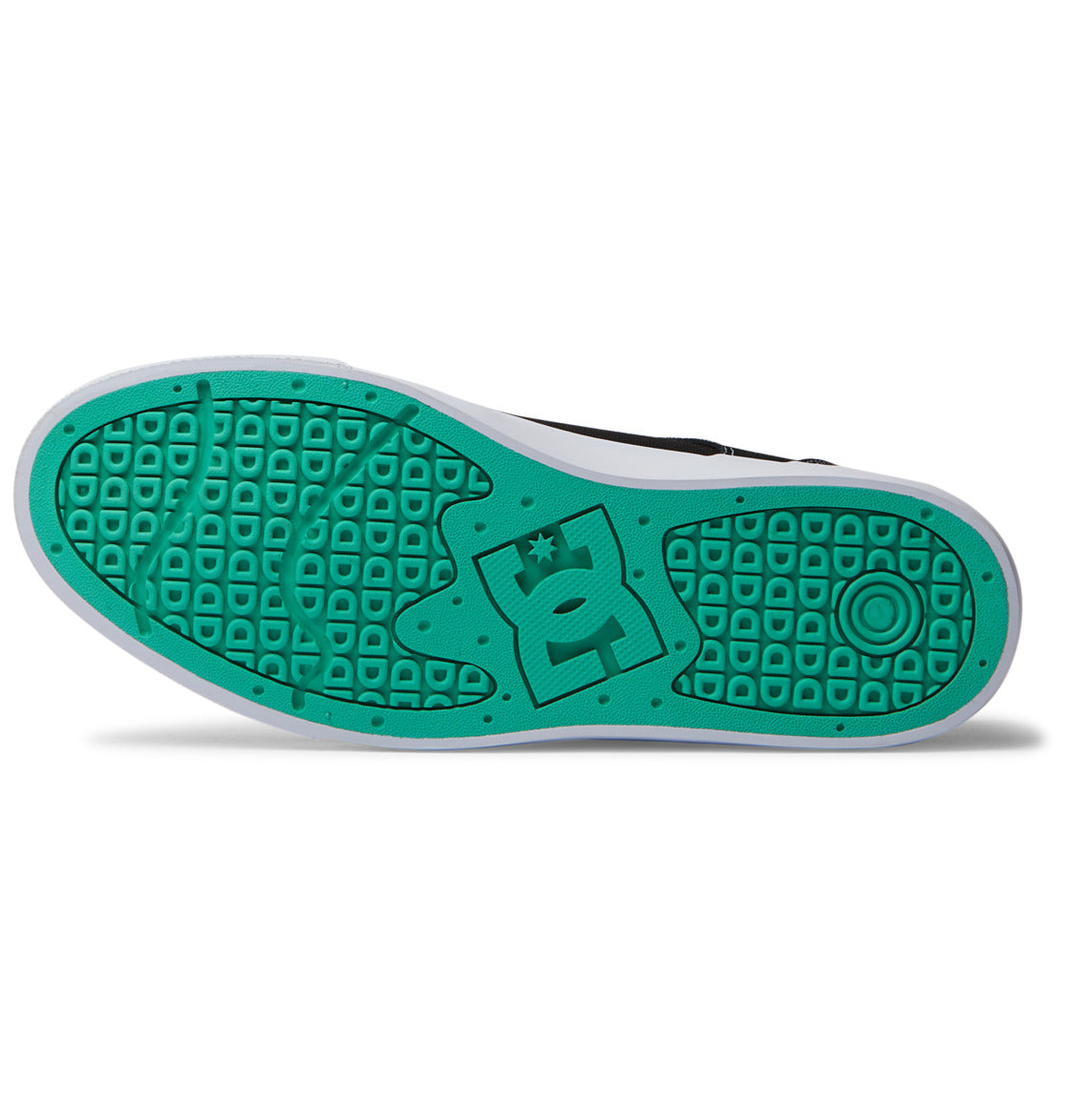 DC Teknic Men Sneakers Black / White / Turquoise | US-5287NAW