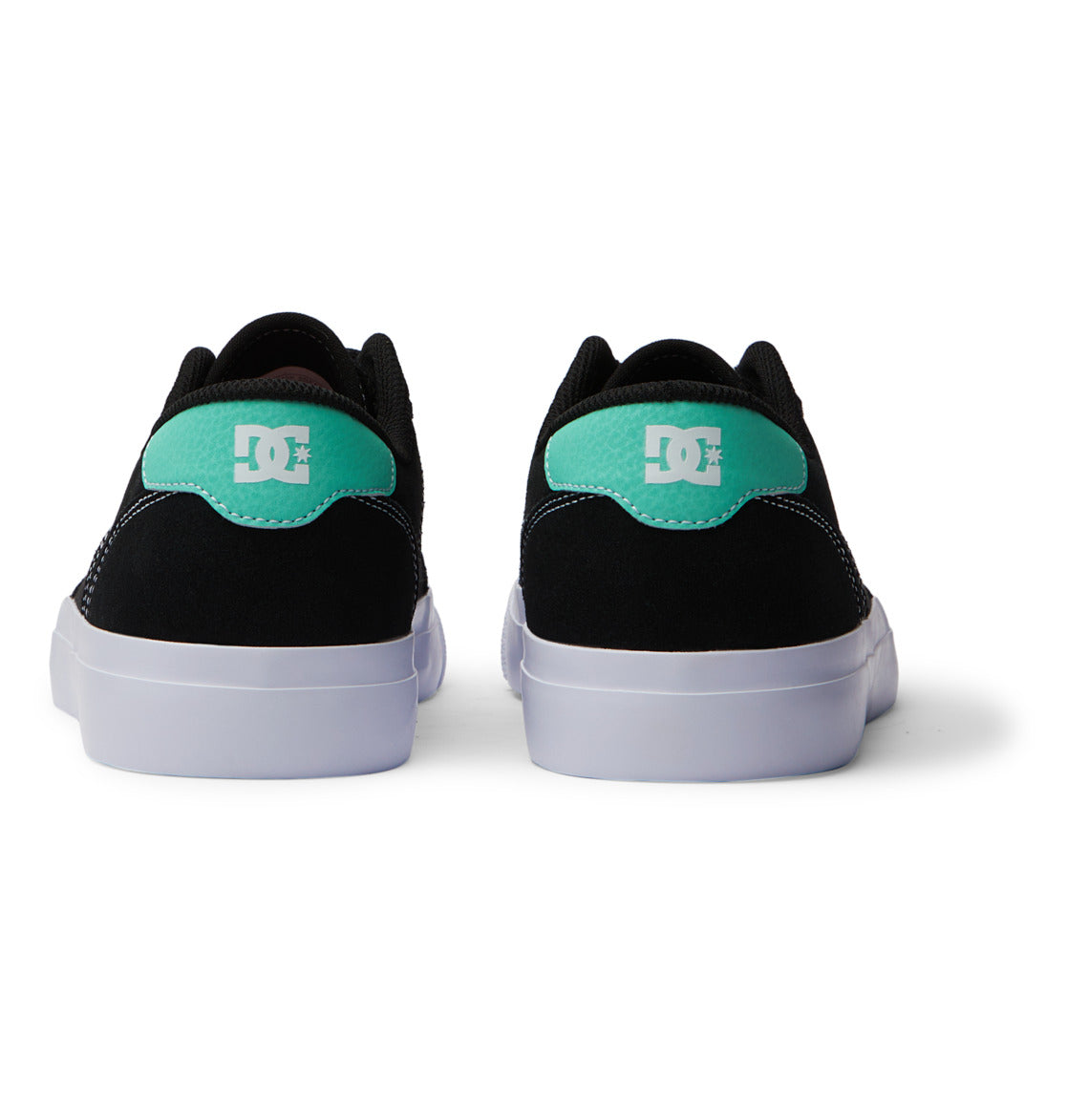 DC Teknic Men Sneakers Black / White / Turquoise | US-5287NAW