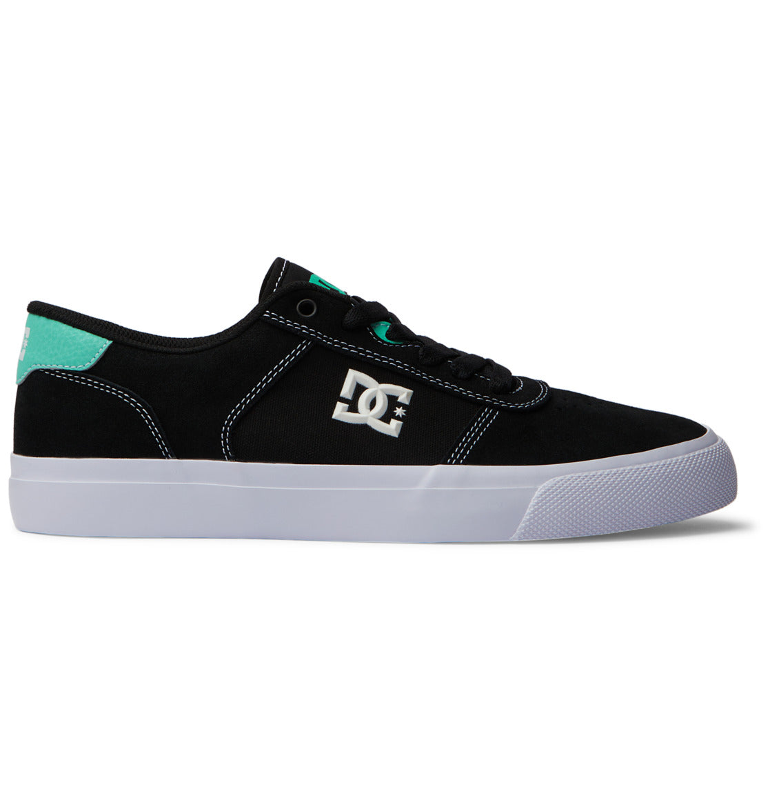 DC Teknic Men Sneakers Black / White / Turquoise | US-5287NAW