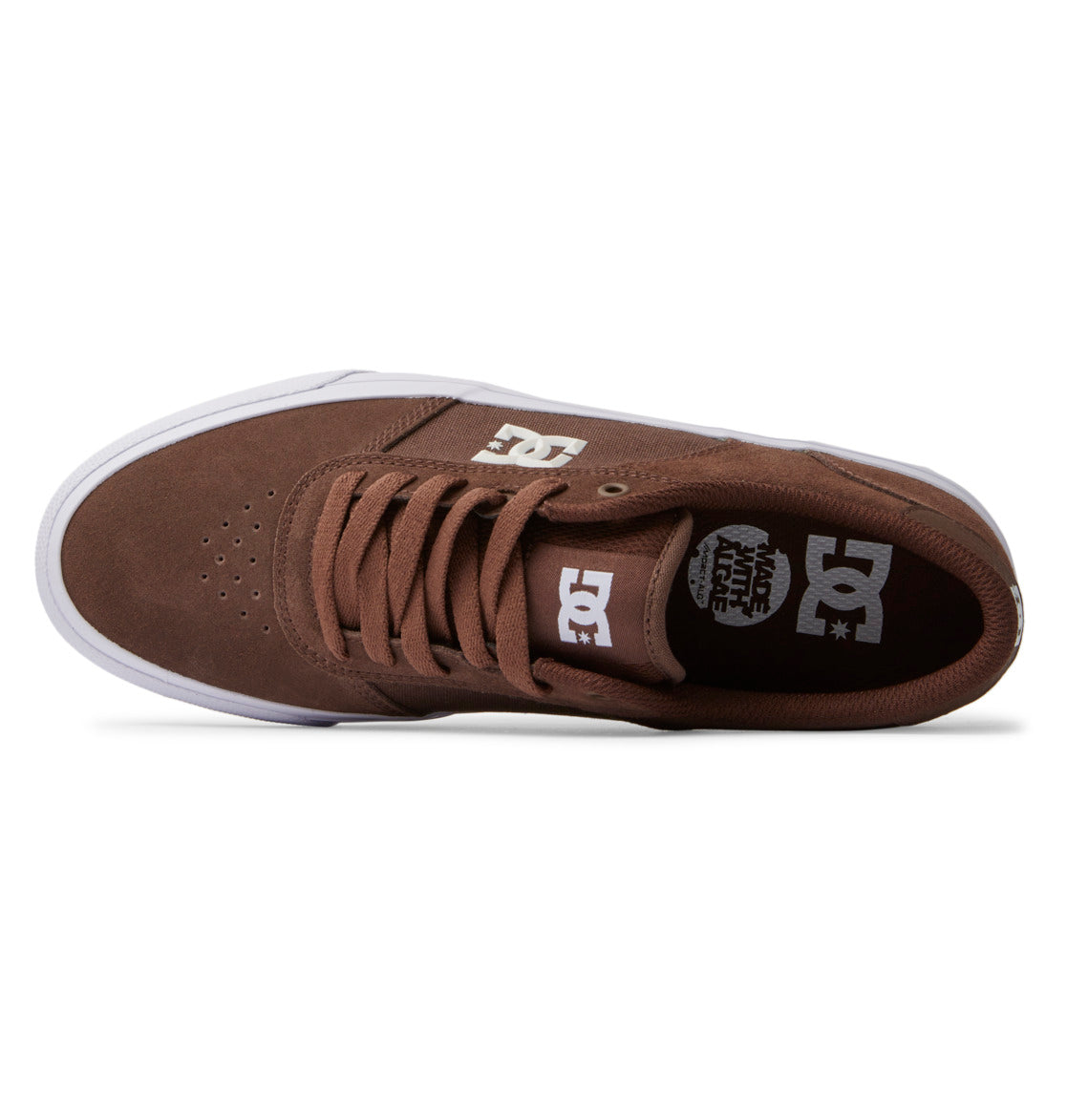 DC Teknic Men Sneakers Chocolate Brown | US-3057NKY