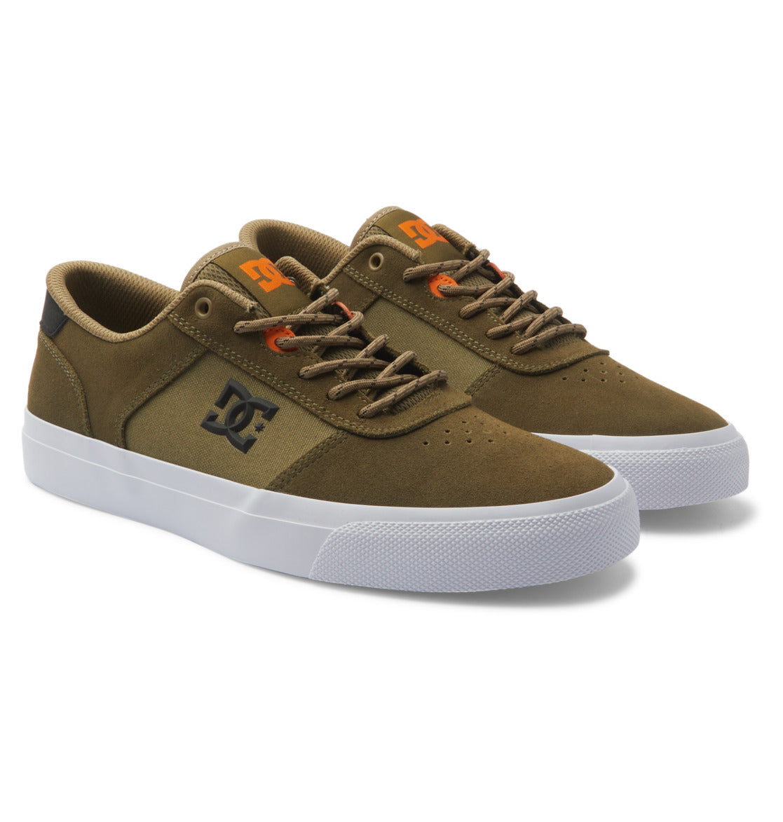 DC Teknic Men Sneakers Olive Camo | US-6372VKZ