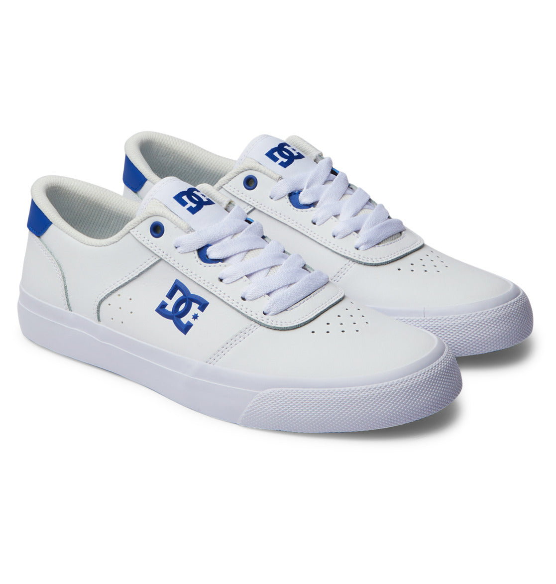 DC Teknic Men Sneakers White / Blue | US-3085JQU