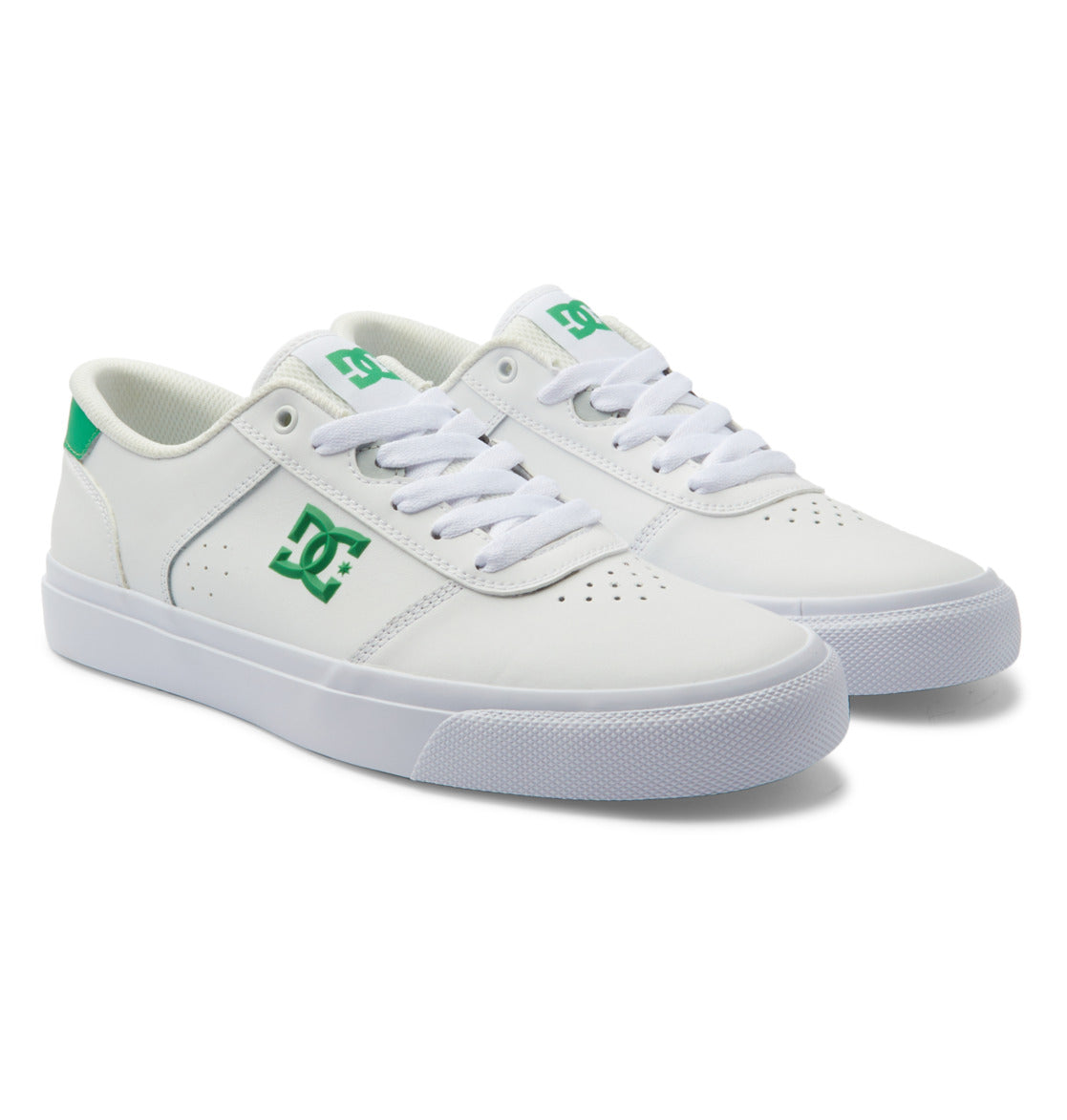 DC Teknic Men Sneakers White / Green | US-9104DHA