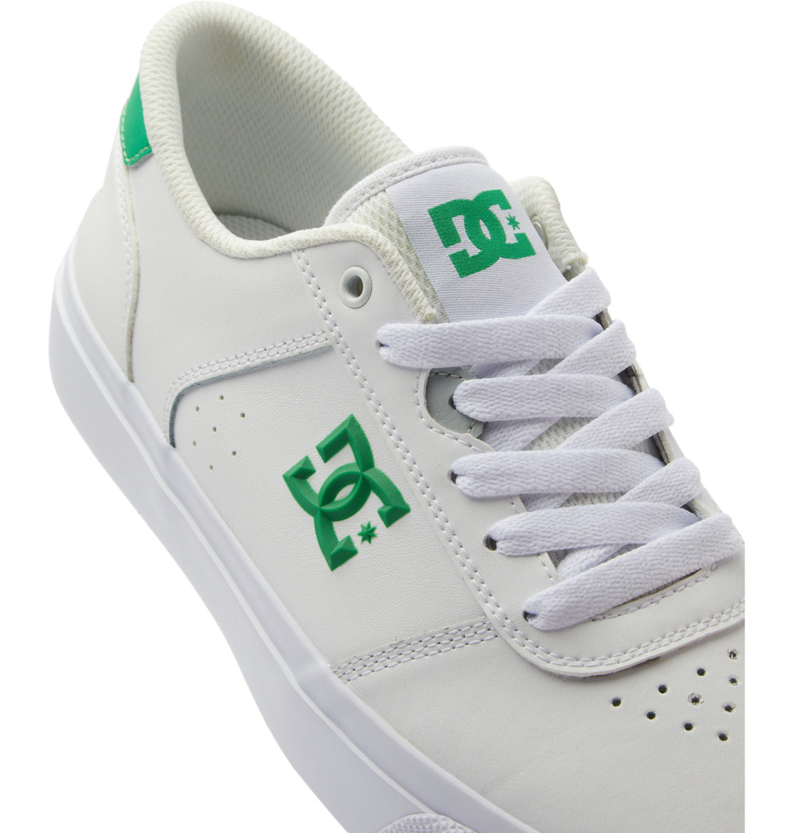 DC Teknic Men Sneakers White / Green | US-9104DHA