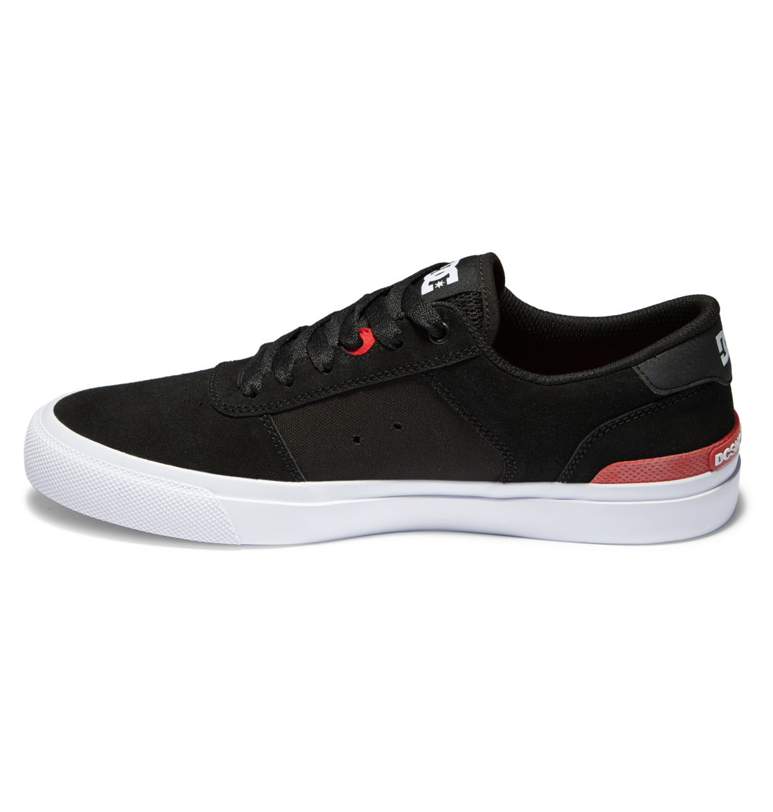 DC Teknic S Men Skate Shoes Black / White | US-5392GDS