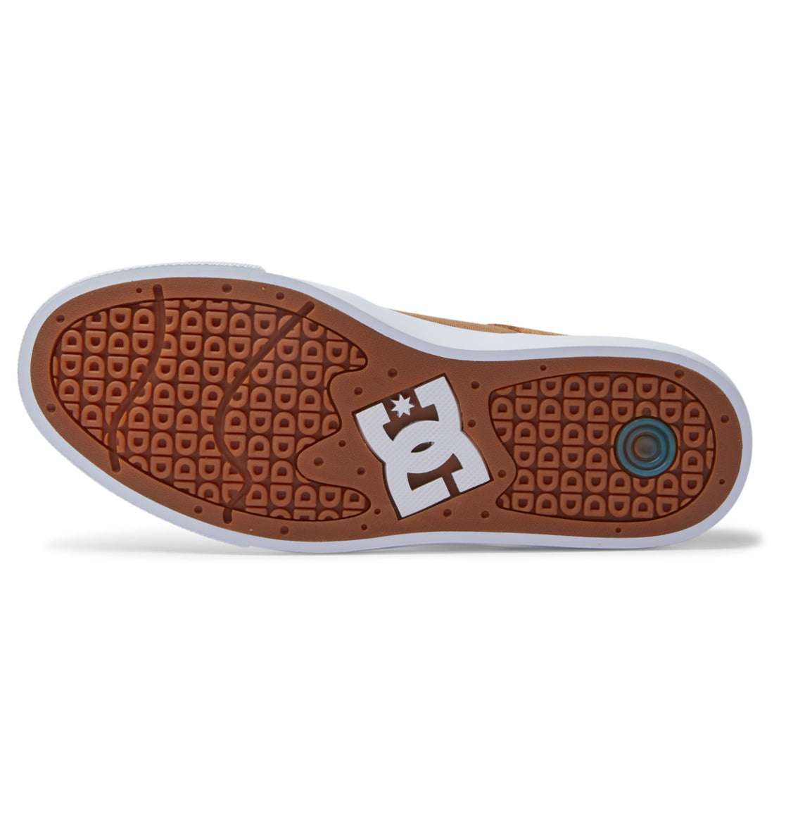 DC Teknic S Men Skate Shoes Brown / Yellow | US-8976KOI