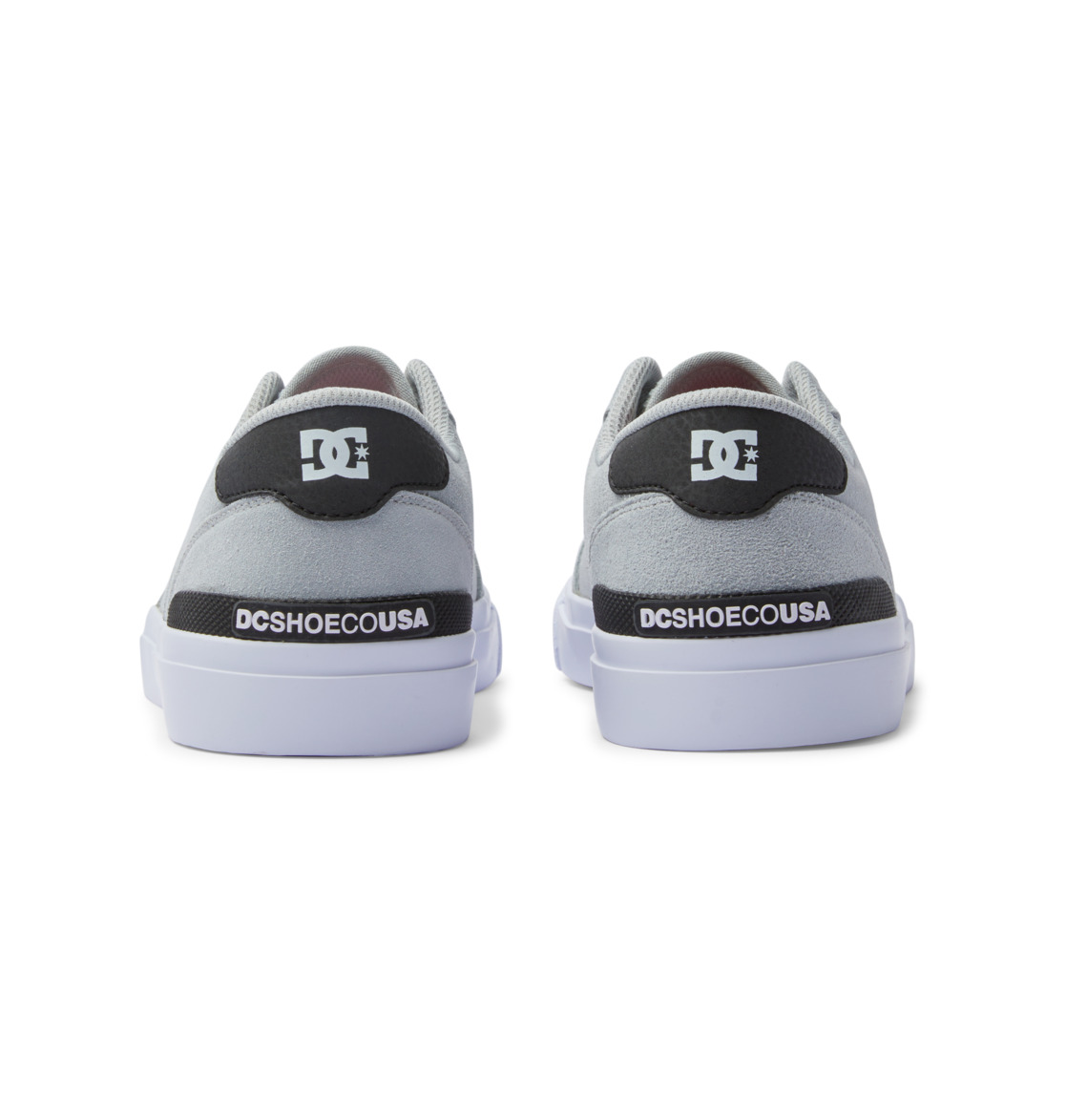 DC Teknic S Men Skate Shoes Grey / Black | US-9704AJG