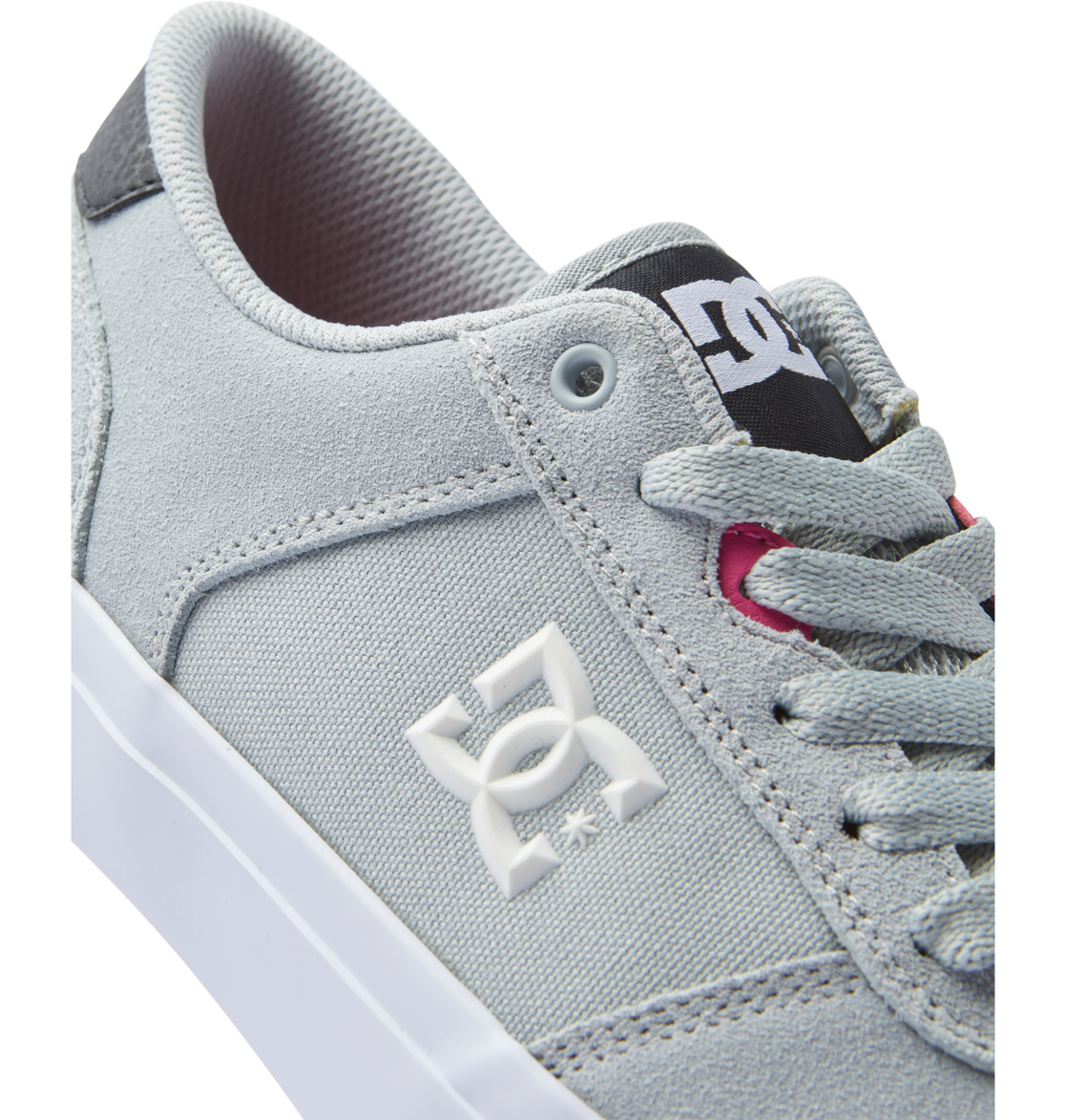 DC Teknic S Men Skate Shoes Grey / Black | US-9704AJG