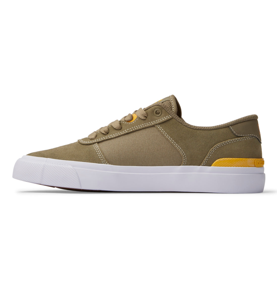 DC Teknic S Men Skate Shoes Olive | US-3859XCY