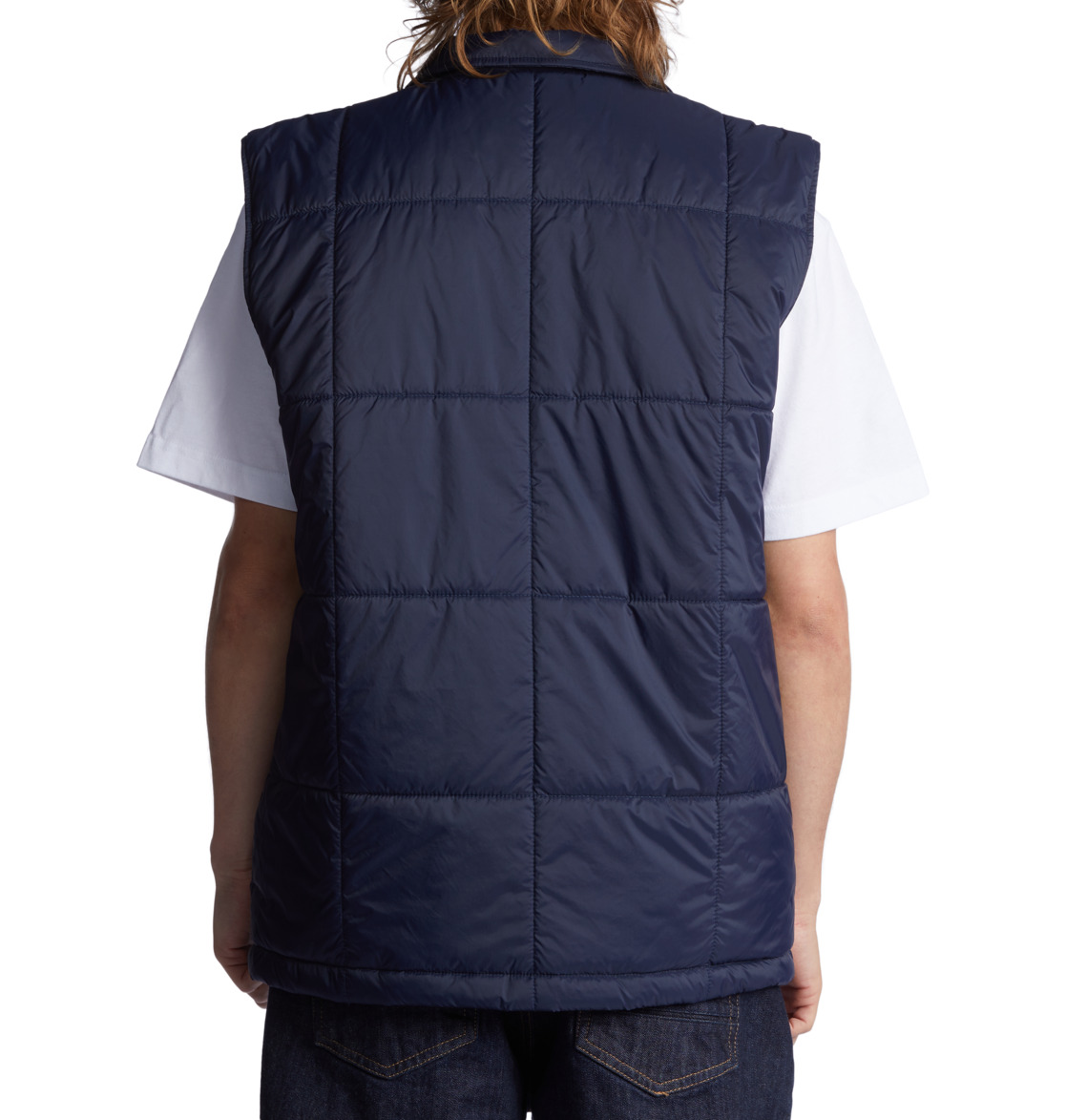 DC The Bounty Body Warmer Vest Men Jackets Navy | US-6125TYR