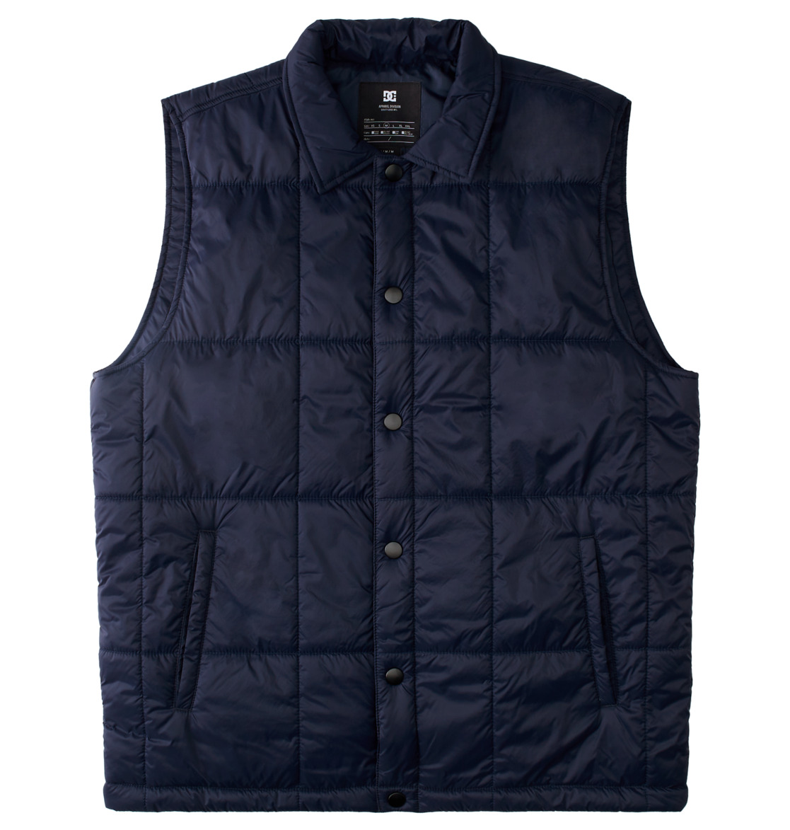 DC The Bounty Body Warmer Vest Men Jackets Navy | US-6125TYR