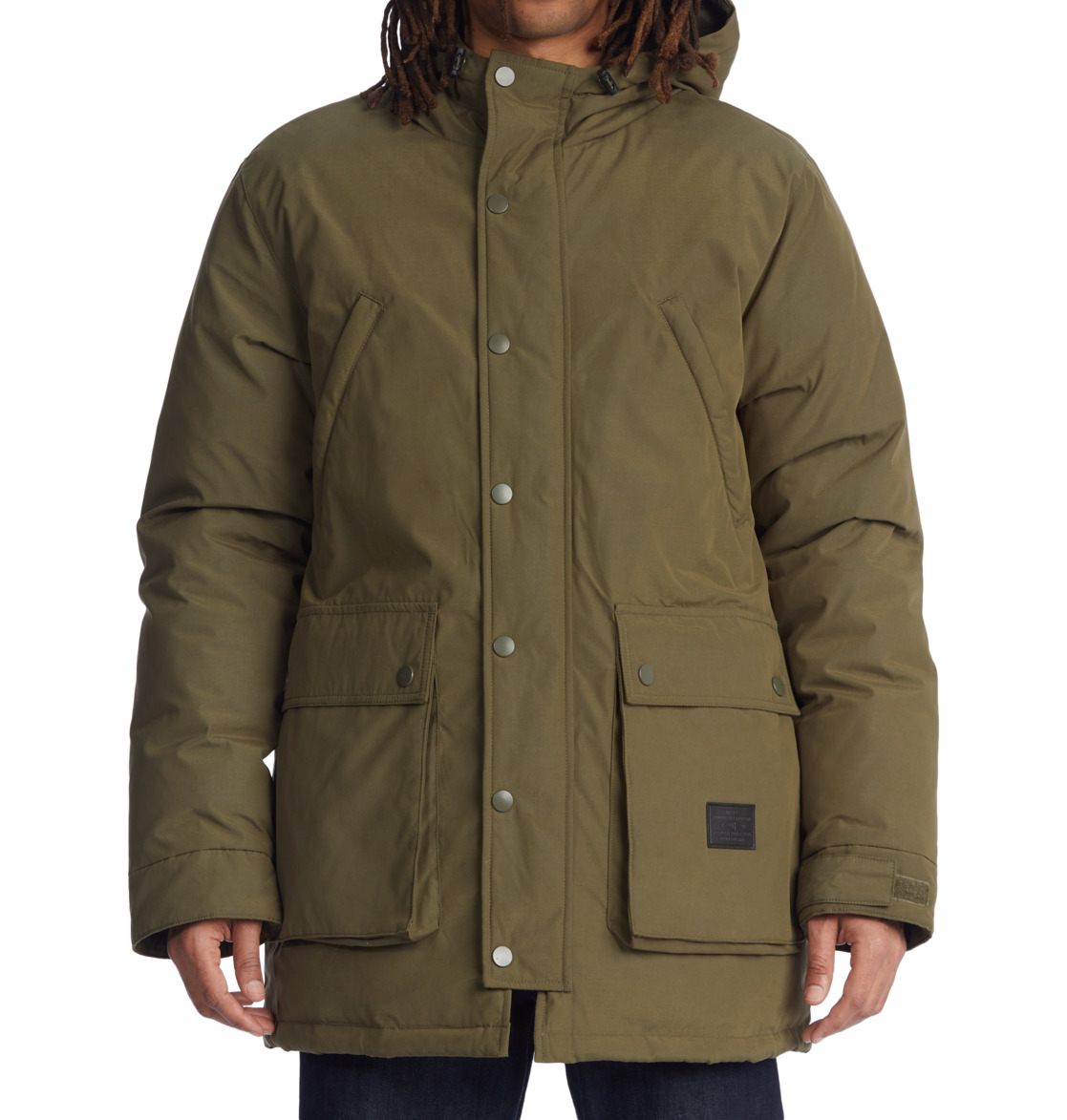 DC The Outlaw 2-in-1 Parka Men Jackets Dark Green | US-6903OCB