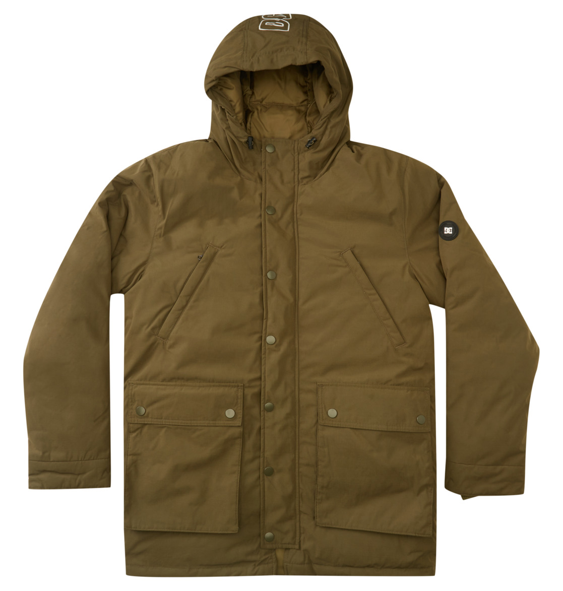 DC The Outlaw 2-in-1 Parka Men Jackets Dark Green | US-6903OCB