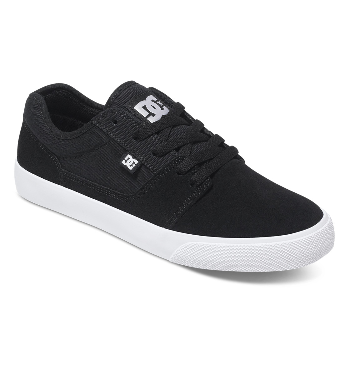 DC Tonik Leather Men Sneakers Black / White / Black | US-9273GQD