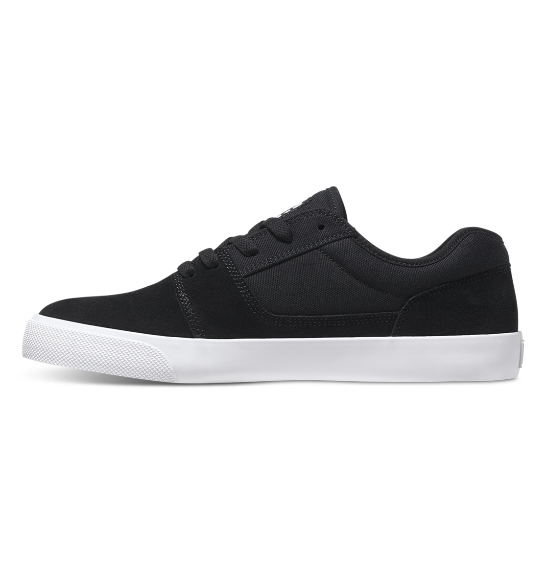 DC Tonik Leather Men Sneakers Black / White / Black | US-9273GQD