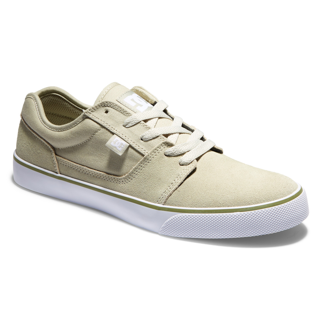 DC Tonik Leather Men Sneakers Brown / Green | US-2638KLG